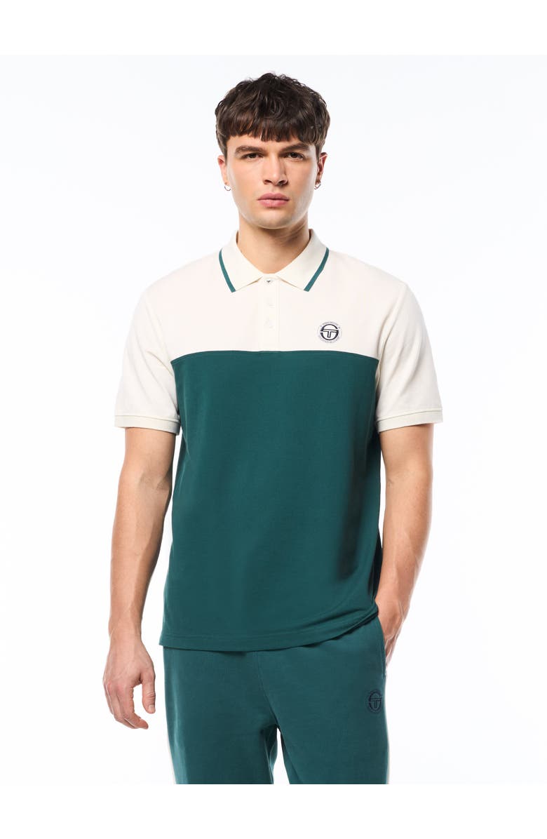 Sergio Tacchini Volo Comfort Polo, Main, color, Mediterranea