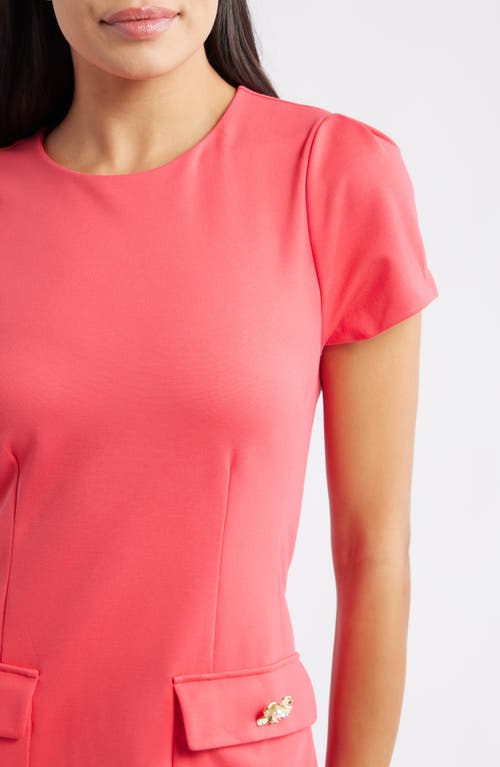Lilly Pulitzer ® Fallon Sheath Minidress In Red