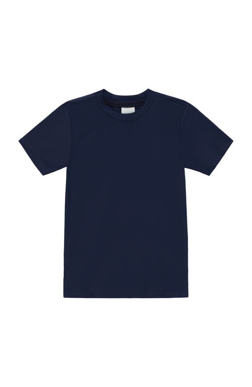 Courtside Kids Boys Practice Tee Shirt In Navy