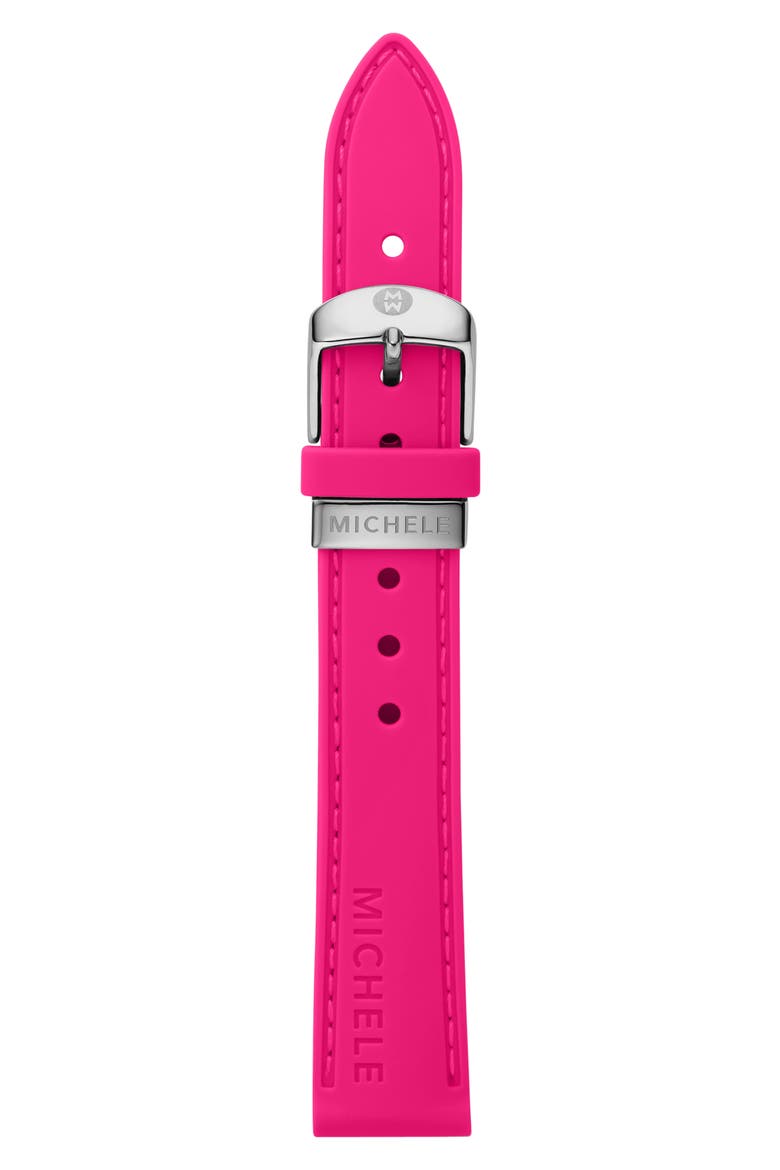 Into the Garden Assorted 7-Pack 16mm Silicone Watch Strap Gift Set, Alternate, color, PINK MULTI