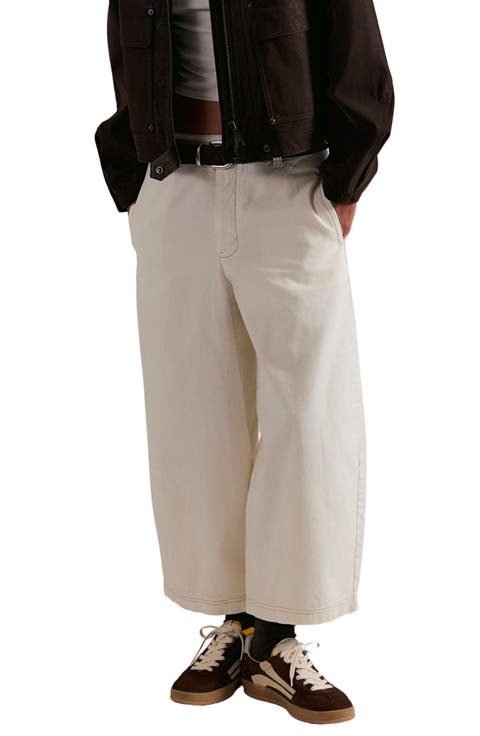 Lay Down Ankle Wide Leg Chinos
