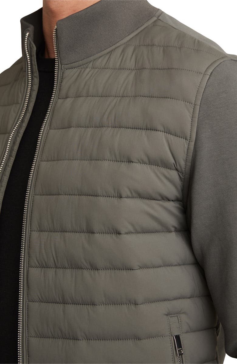 Reiss Freddie Mixed Media Jacket, Alternate, color,