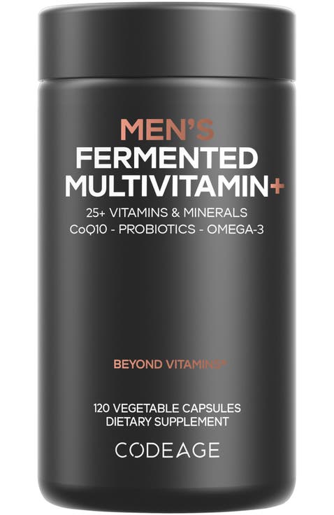Men's Daily Multivitamins Capsules - 25+ Vitamins & Minerals
