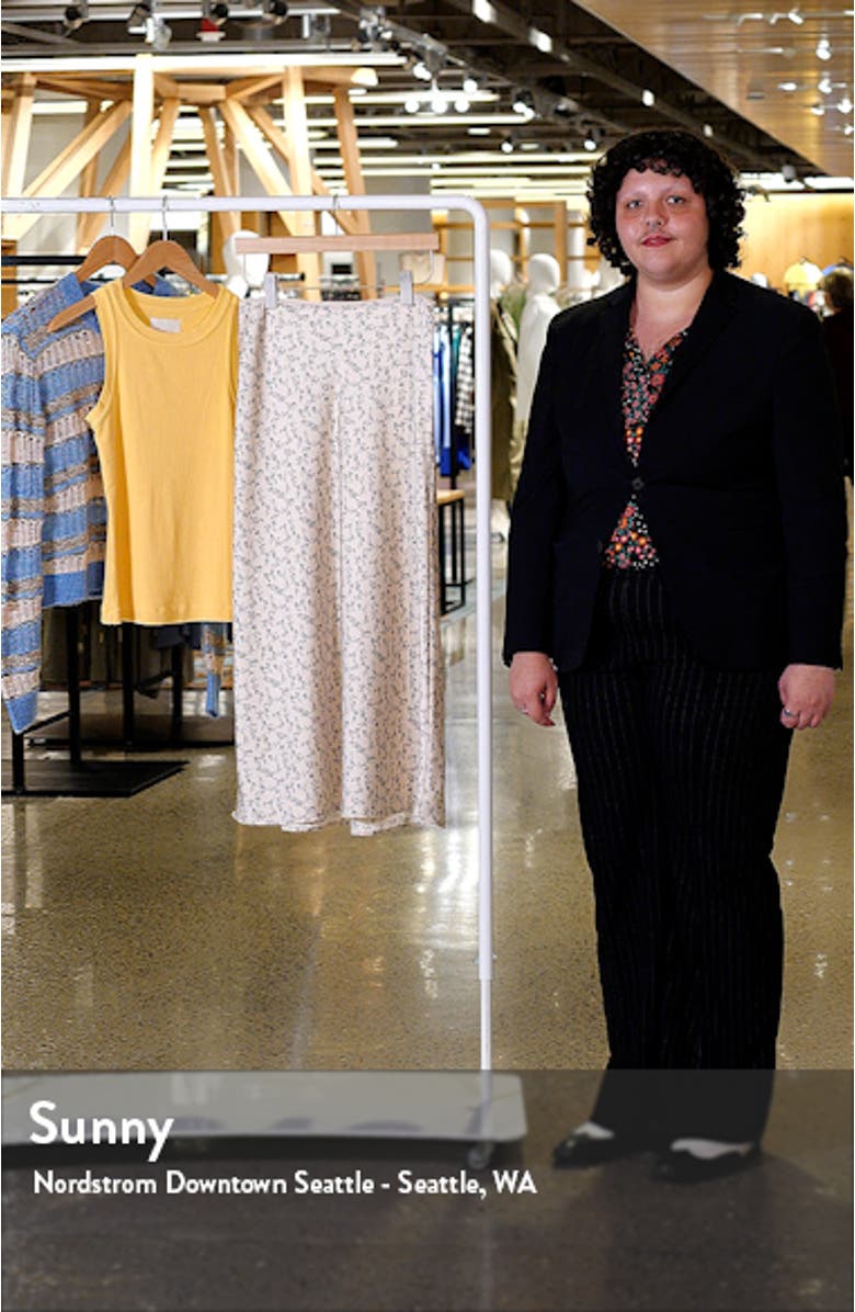 Satin Midi Skirt, sales video thumbnail