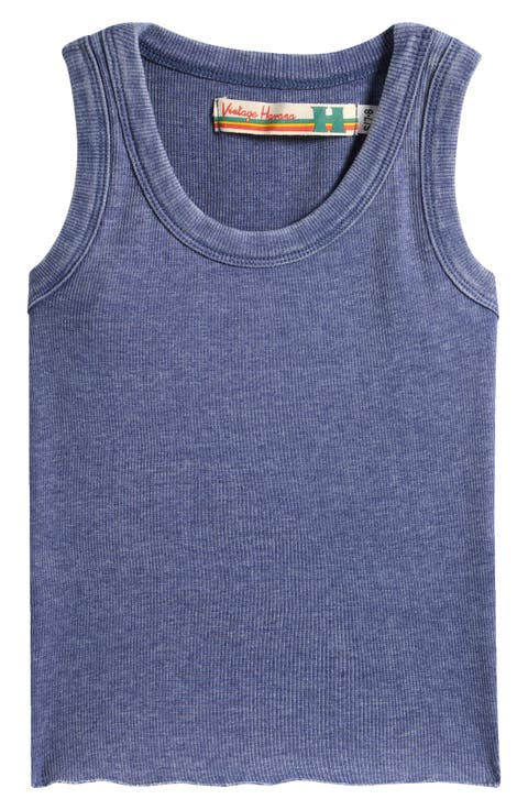 Kids' Rib Knit Tank Top