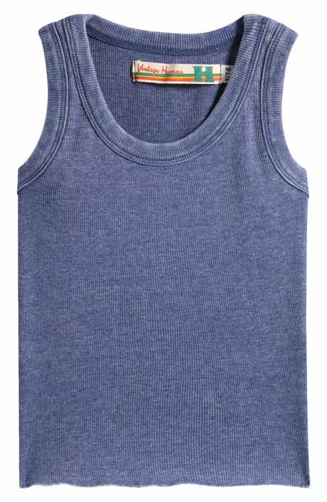Kids' Rib Knit Tank Top