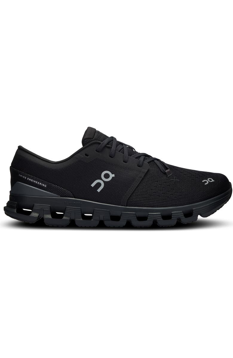 On Cloud X 4 Training Shoe, Alternate, color, Black/Eclipse