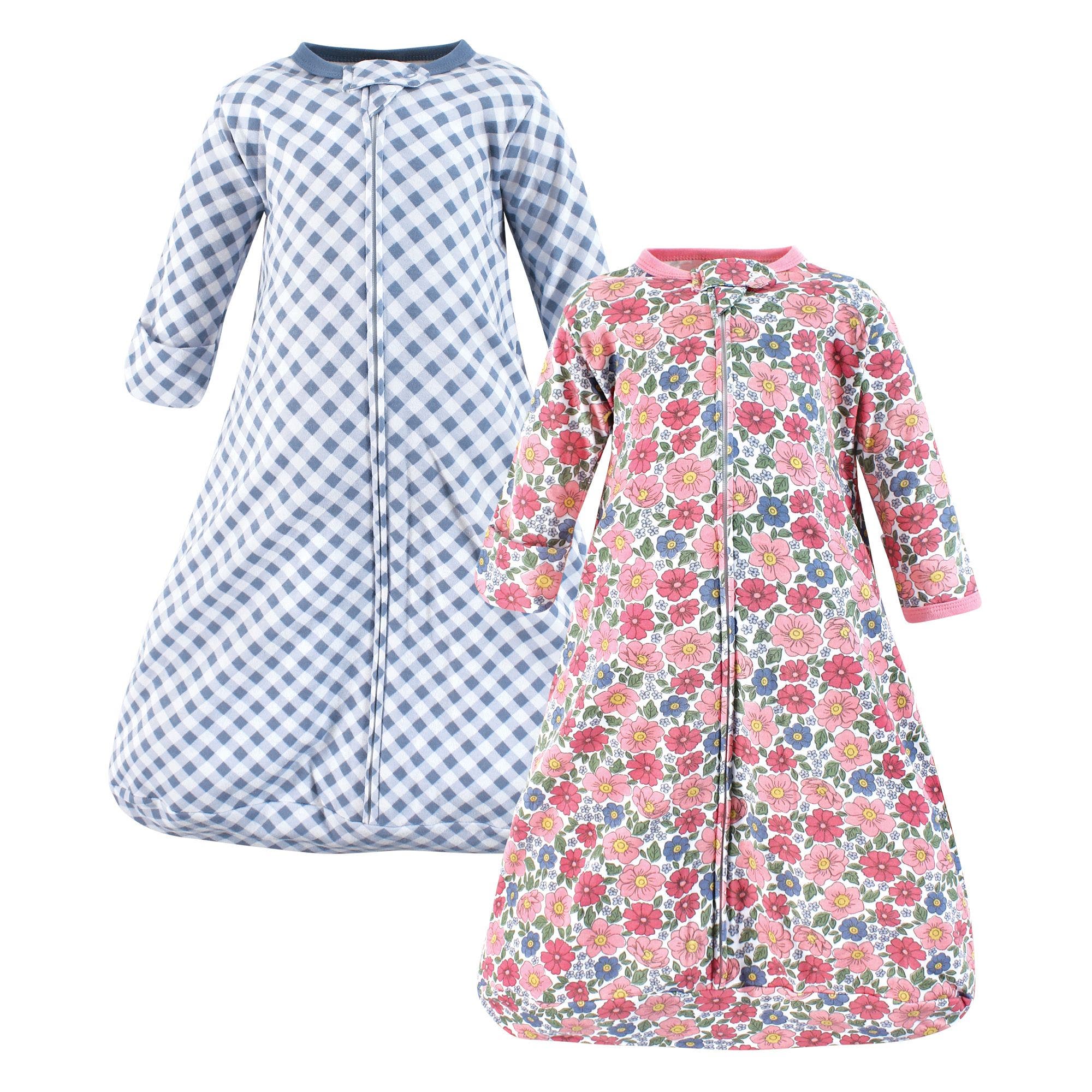 Pink Blue Pretty Floral