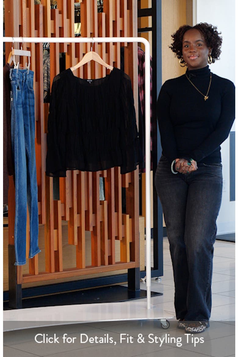 Square Neck Tiered Top video