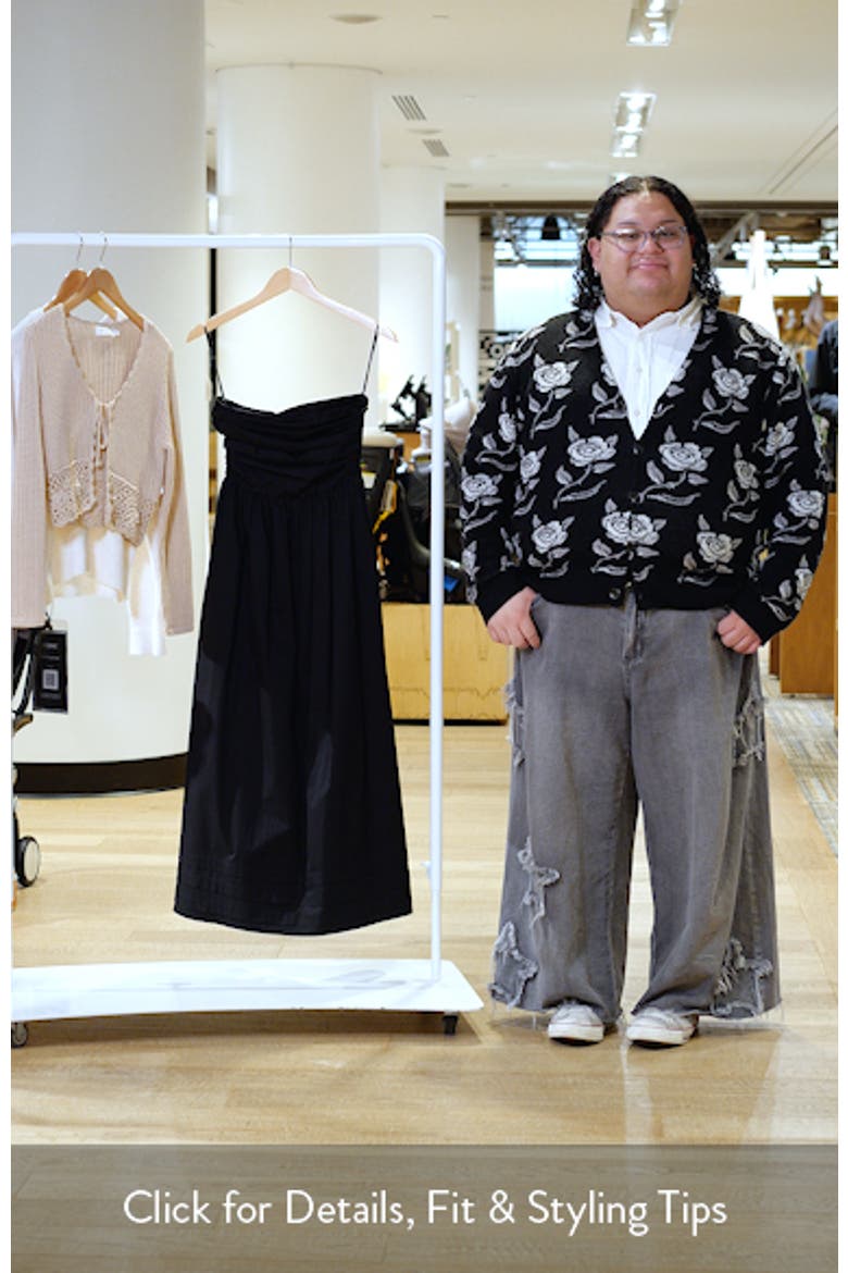 Joey Strapless Midi Dress video