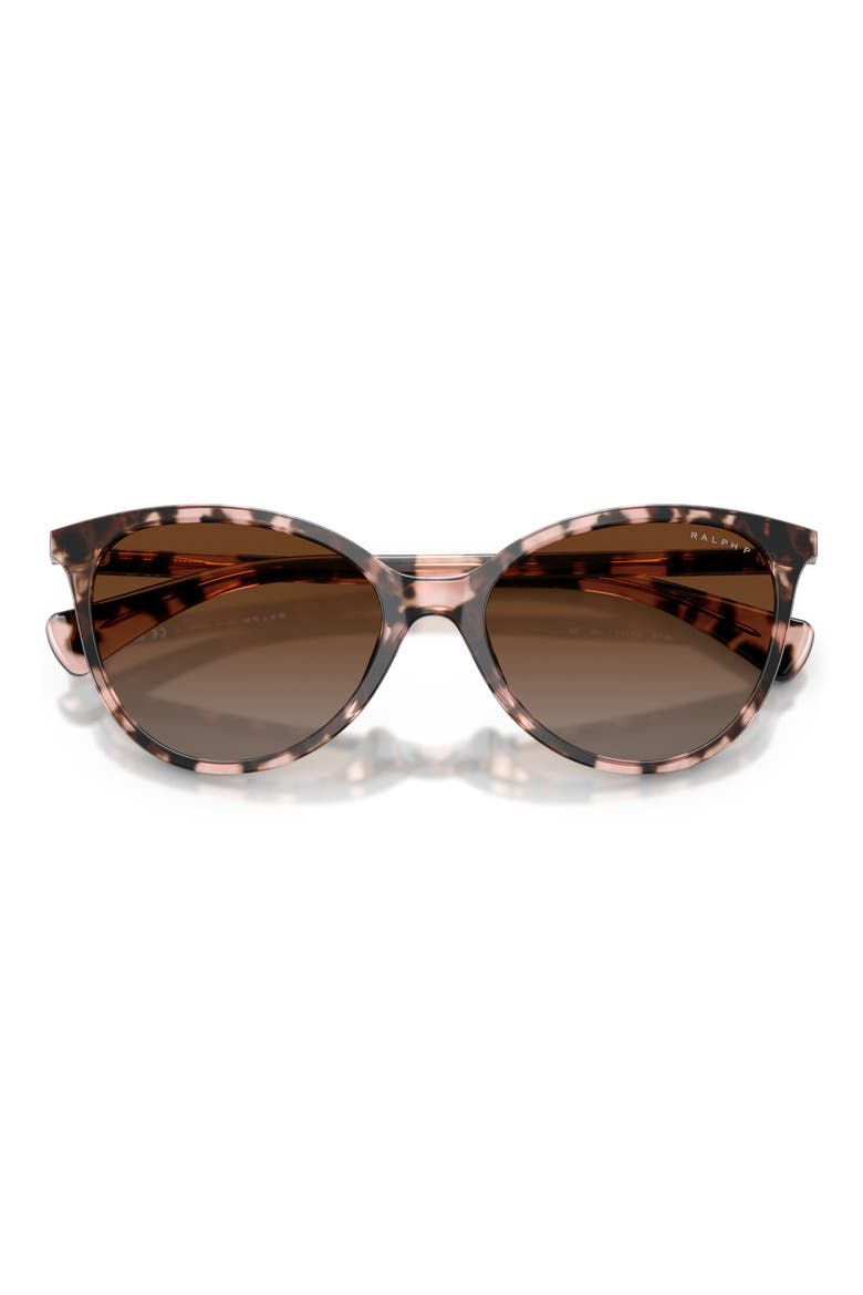 57mm Polarized Phantos Sunglasses, Alternate, color, ROSE HAVANA / BROWN POLAR
