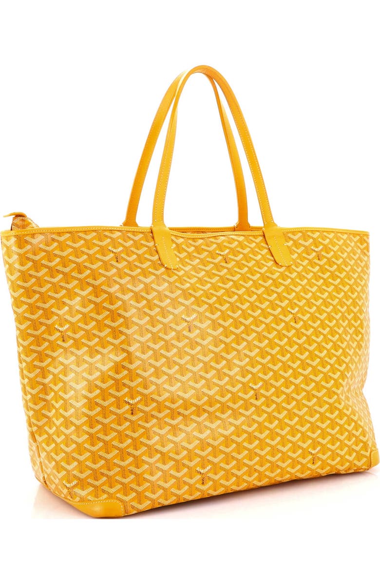 Pre-Owned Goyard Artois Tote Coated Canvas GM, Alternate, color, Yellow