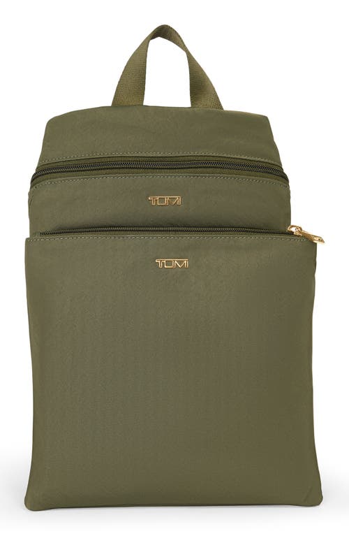 Tumi Voyageur Just In Case Packable Nylon Backpack in Olive 