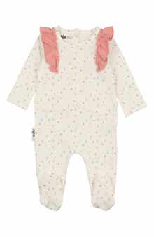Manière Petals & Polka Dots Footie