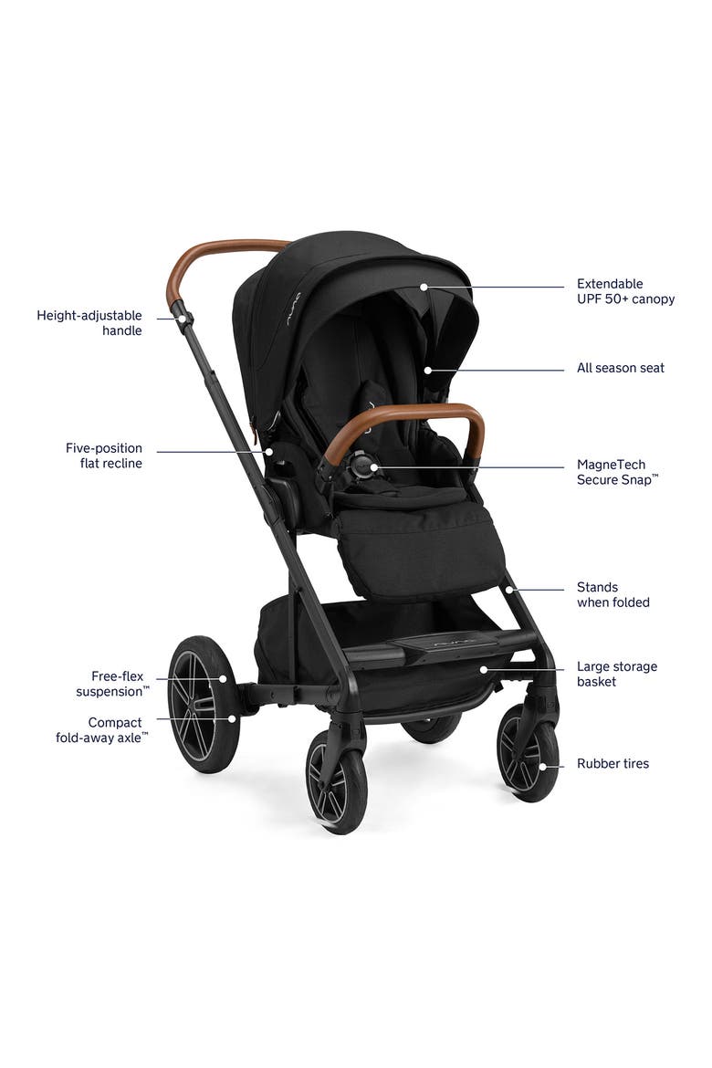 PIPA aire™ rx infant car seat & MIXX™ next Stroller Travel System, Alternate, color, CAVIAR