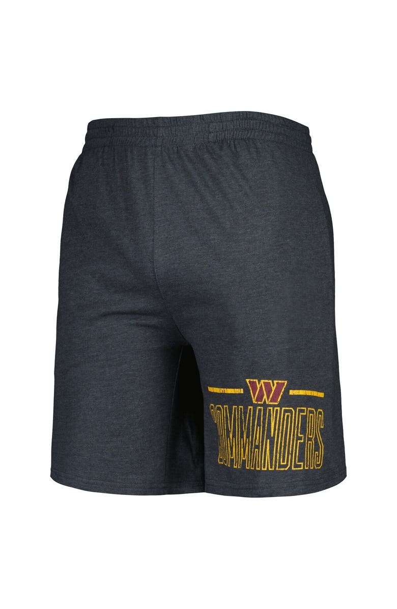 CONCEPTS SPORT Men's Concepts Sport Burgundy/Charcoal Washington Commanders Meter T-Shirt & Shorts Sleep Set, Alternate, color, Burgundy