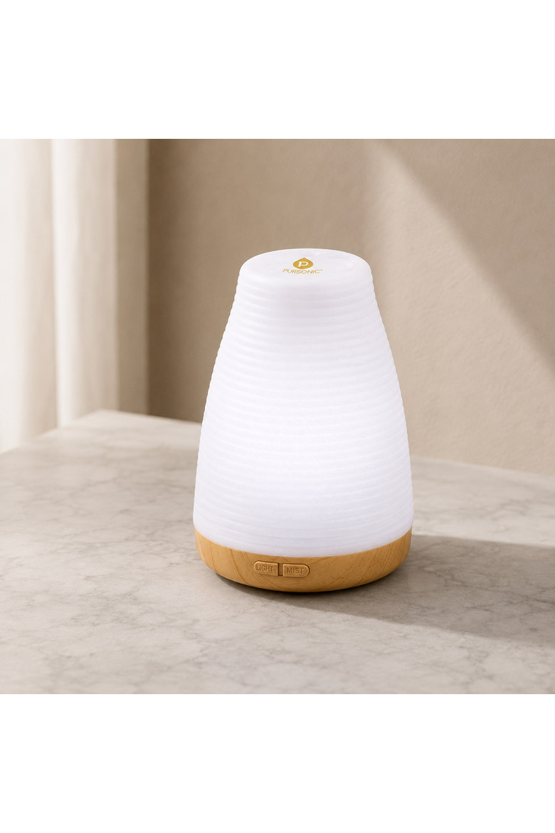 USB Aroma Diffuser & True HEPA Air Purifier Bundle, Alternate, color, White