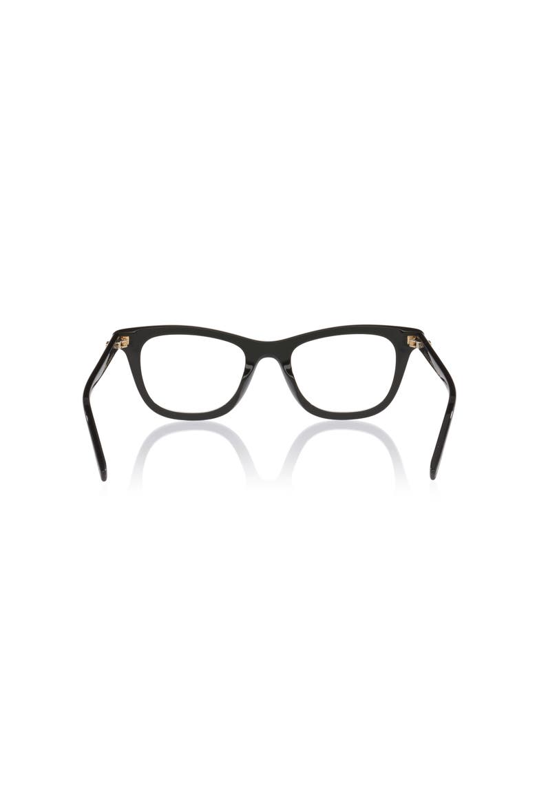 50mm Cat Eye optical glasses, Alternate, color, Black