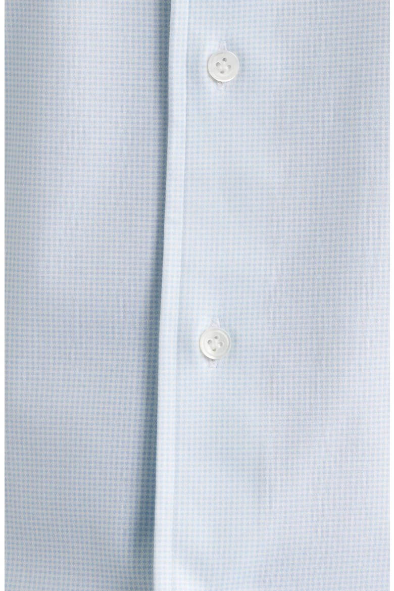 Excursionist Flex Print Wrinkle Resistant Button-Up Shirt, Alternate, color, BLUE FROST