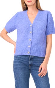 Ted Baker Short Sleeve Button Front Cardigan