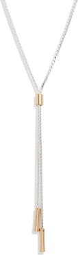 Nordstrom Bar Accent Bolo Y-Necklace