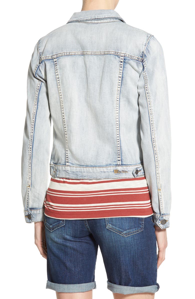 KUT from the Kloth 'Helena' Denim Jacket, Alternate, color, Sweet