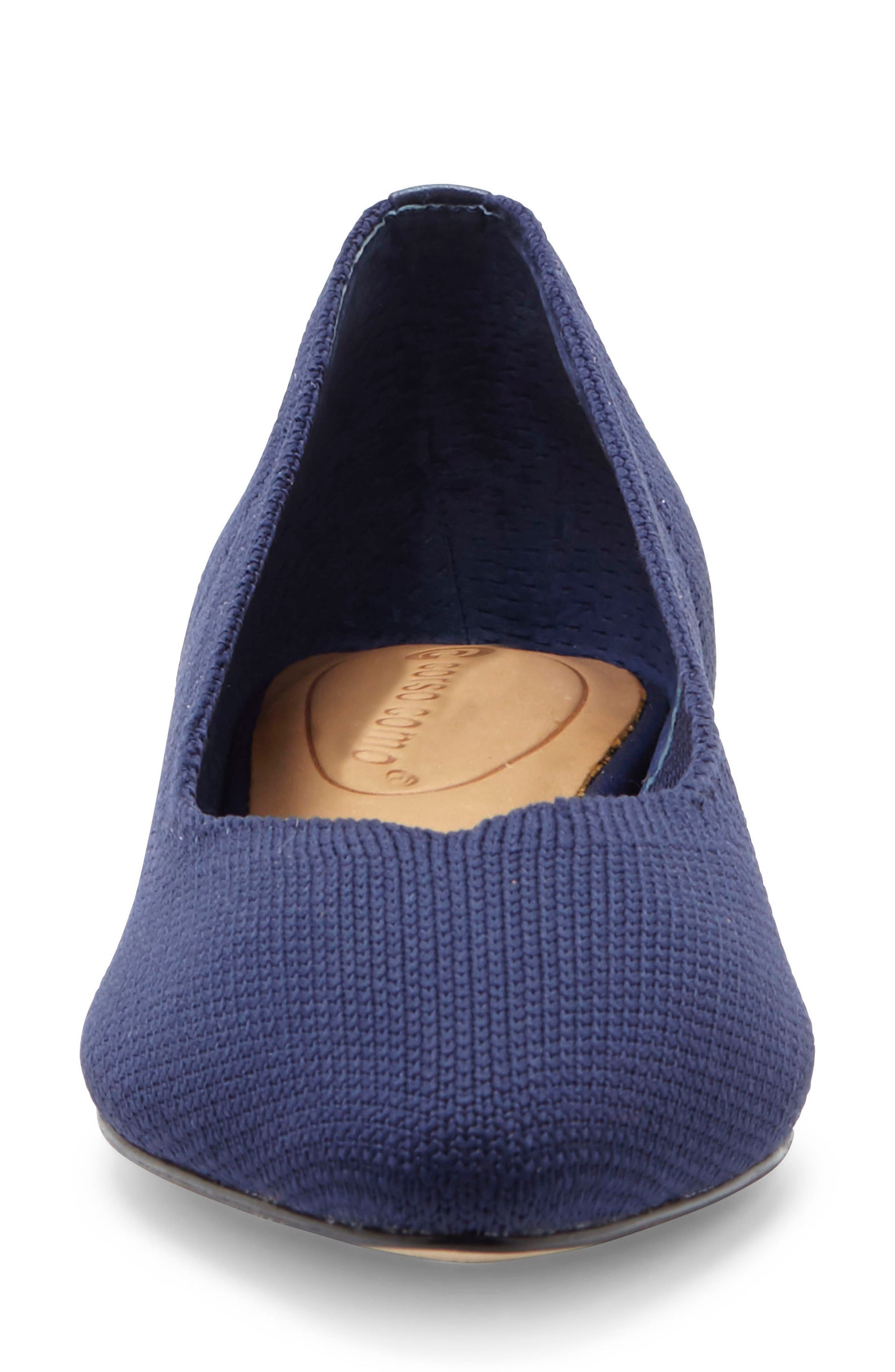 Julia Knit Flat, Alternate, color, NAVY KNIT