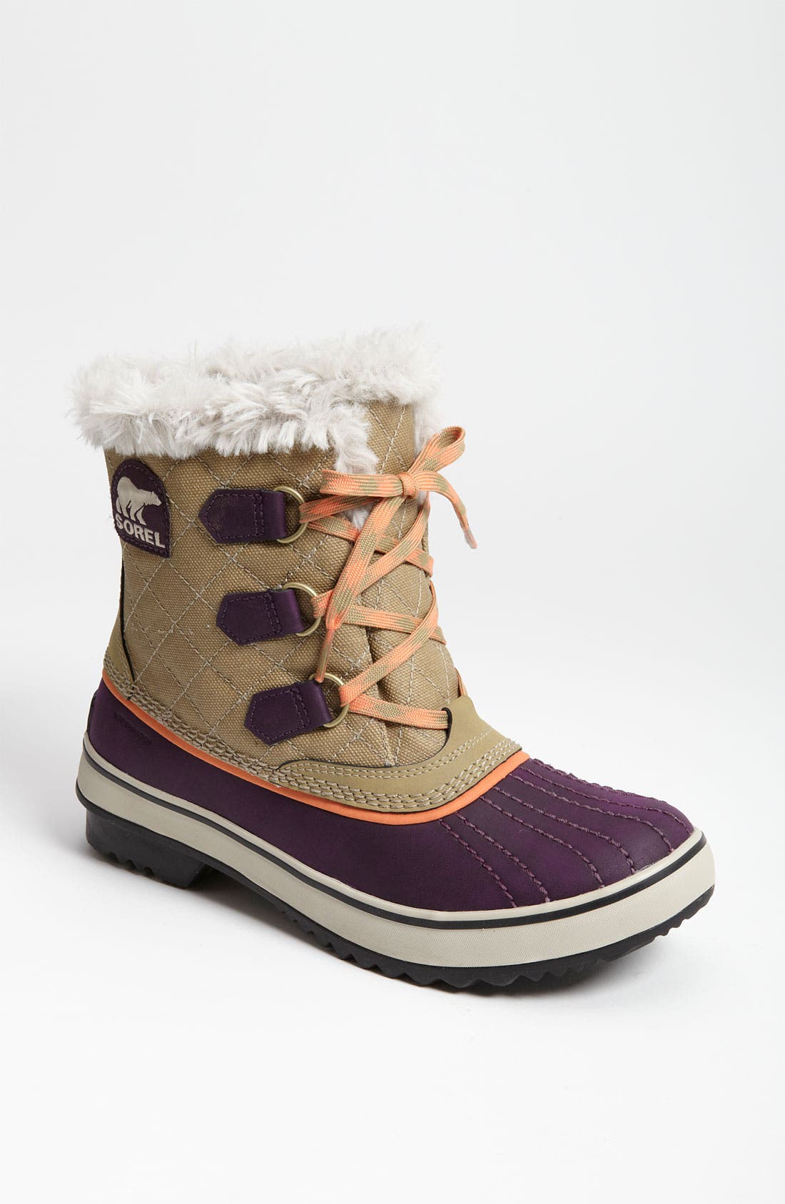 'Tivoli' Waterproof Boot, Main, color, TWILL/ BOYSENBERRY