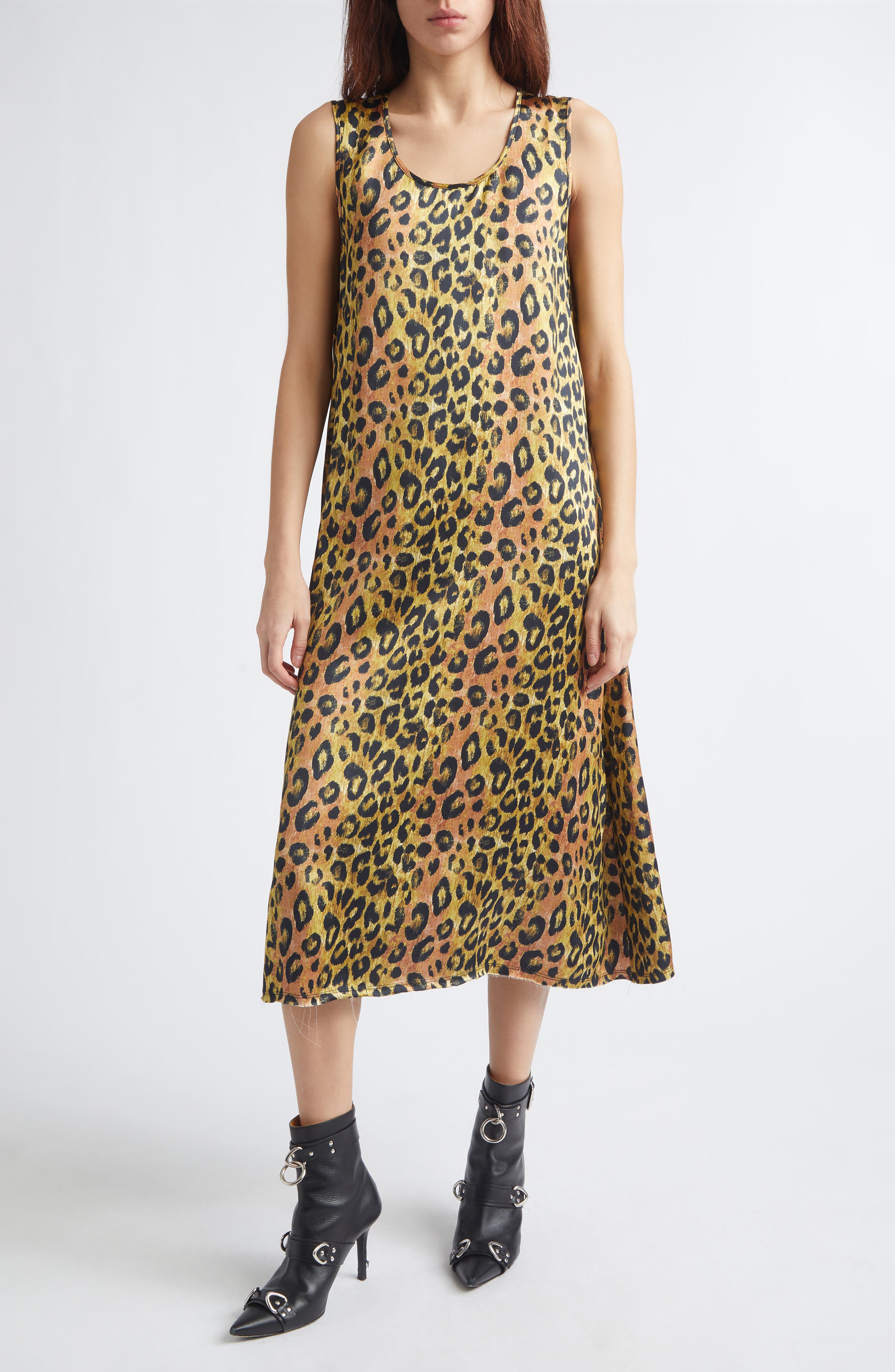 selected LIGHT BROWN PINK LEOPARD