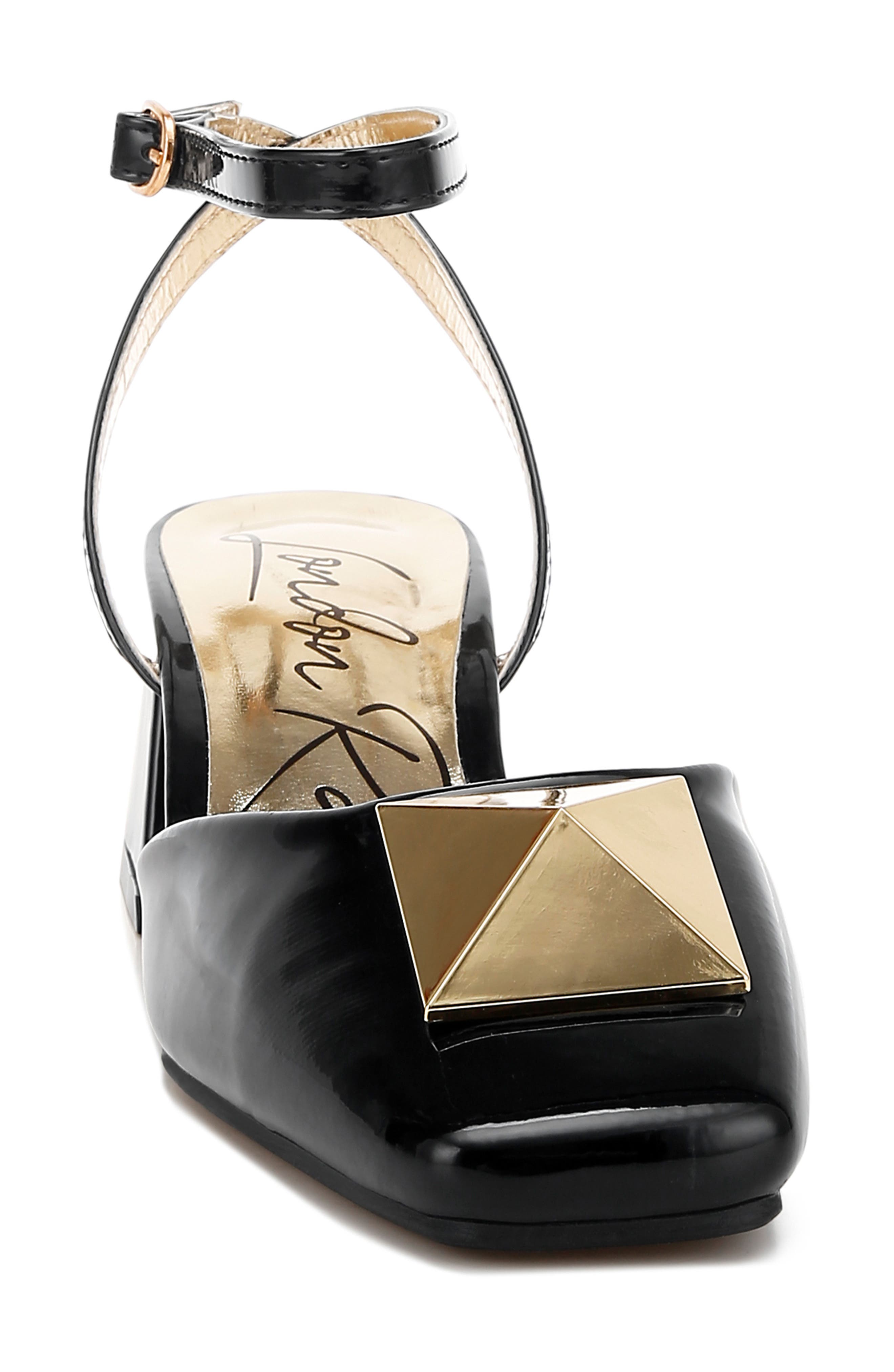 LONDON RAG Griselda Ankle Strap Pump, Alternate, color, Black