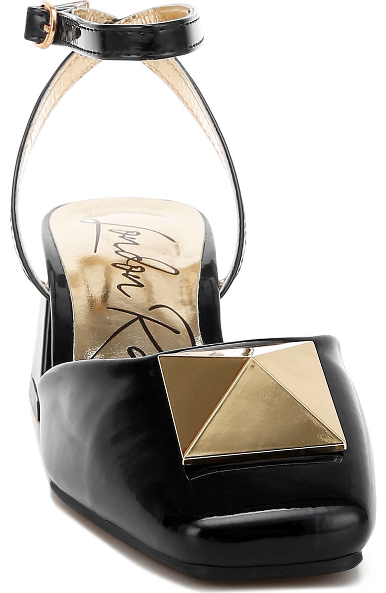 LONDON RAG Griselda Ankle Strap Pump, Alternate, color, Black