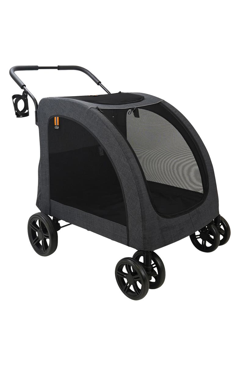 My Duque Raincover Pet Stroller, 110 Pound Capacity, Main, color, Black