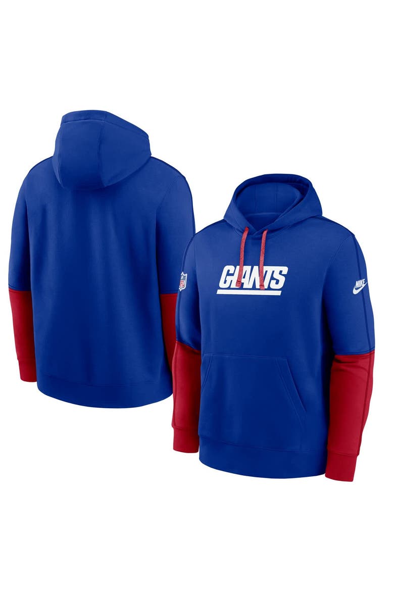 Men's Nike Royal New York Giants Alternate Logo Club Pullover Hoodie, Main, color, Royal