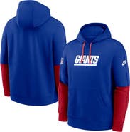 Nike Men's Nike Royal New York Giants Alternate Logo Club Pullover Hoodie