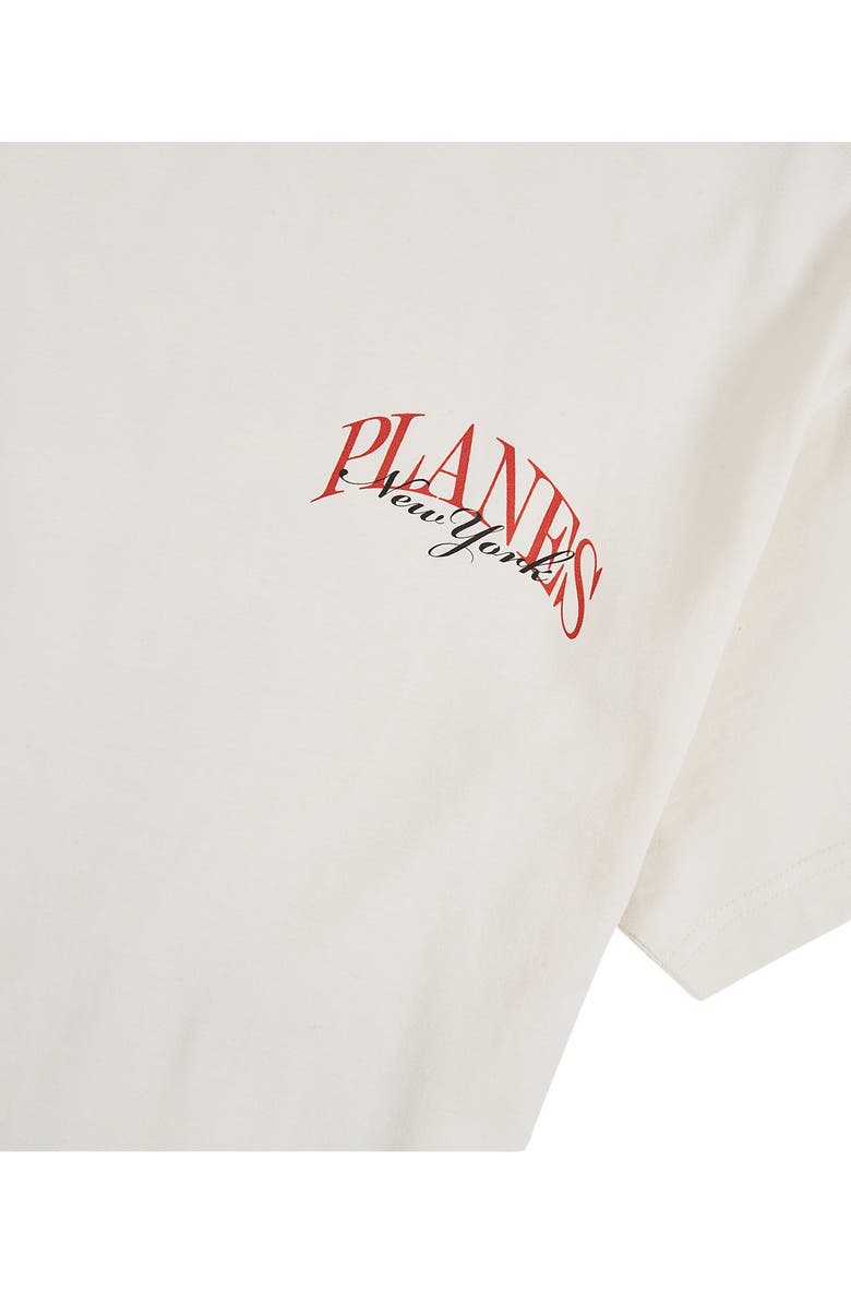 PAPER PLANES Planes NY Apple Cotton Graphic T-Shirt, Alternate, color, Eggshell