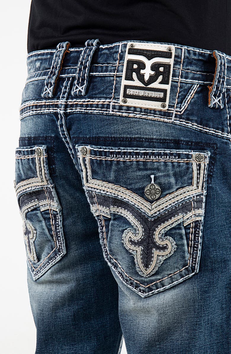 Rock Revival Straight Leg Jeans, Alternate, color,