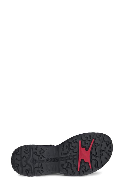 Ecco Offroad Roam Sandal In Black/black
