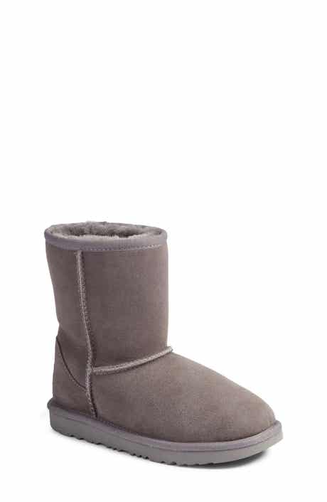 UGG® Kids' Classic Short II Water Resistant Genuine Shearling Boot
