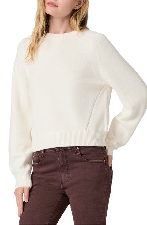 Zaire Merino Wool & Organic Cotton Blend Sweater