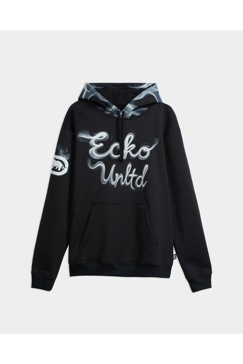Blowing Smoke Hoodie, Main, color, Black