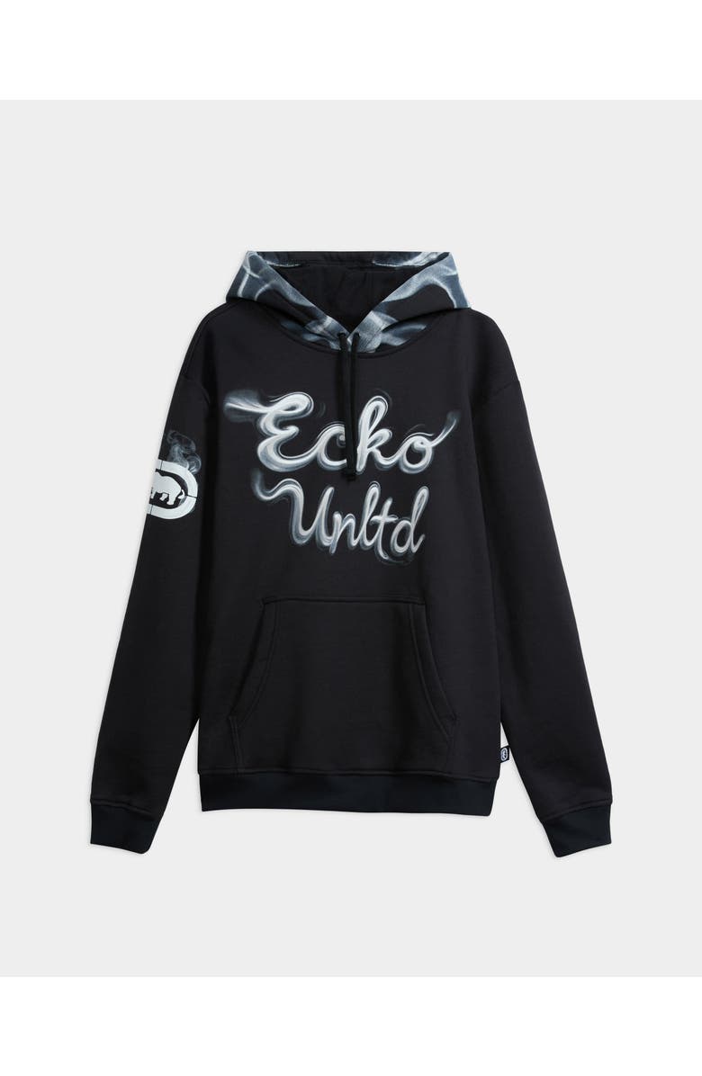 ECKO Blowing Smoke Hoodie, Main, color, Black