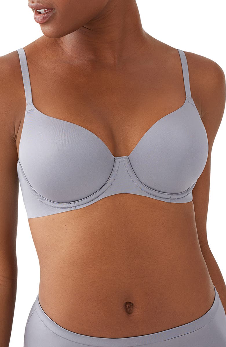 b.tempt'd by Wacoal Spotlight T-Shirt Bra, Main, color, Quicksilve