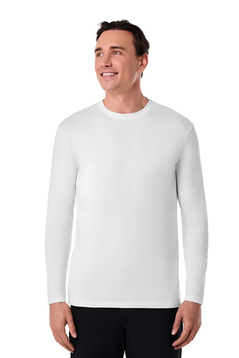 Men's Morada Long Sleeve T-Shirt, UPF 50+ Sun Protection, Alternate, color, White