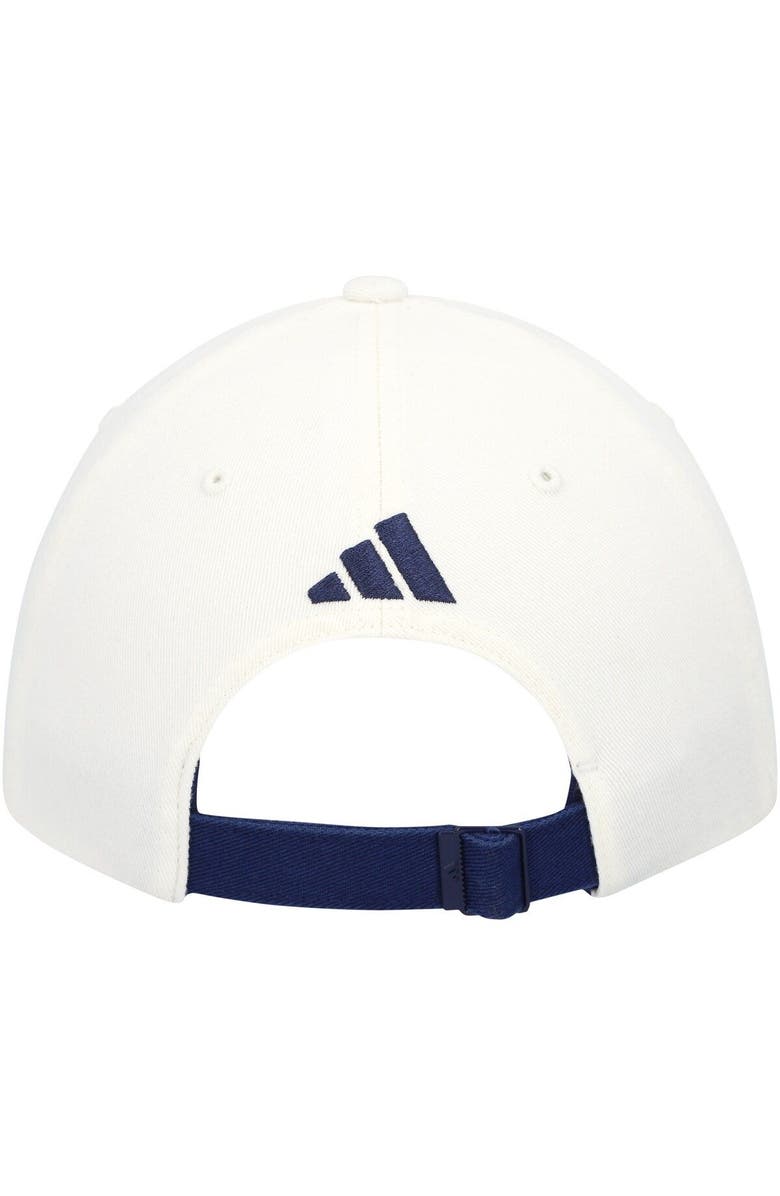 adidas Men's adidas Italy National Team White Logo Adjustable Hat, Alternate, color, 