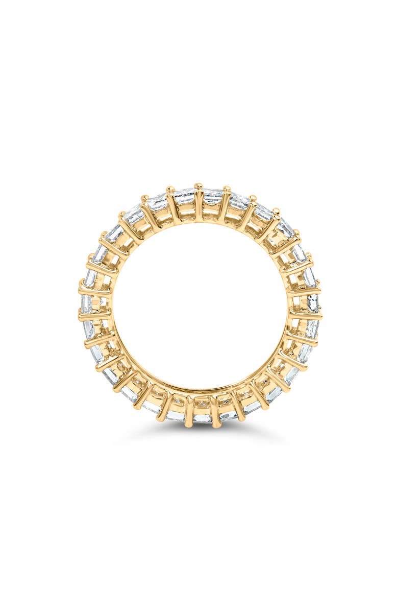 Haus of Brilliance 14K Yellow Gold 3.0 Cttw Shared Prong-Set Princess-cut Diamond Eternity Band Ring, Alternate, color, Yellow