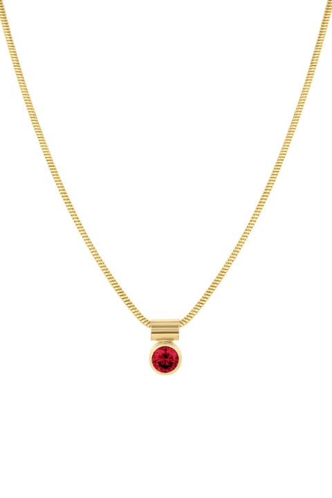 Ellie Birthstone Necklace