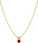 Set & Stones Ellie Birthstone Necklace