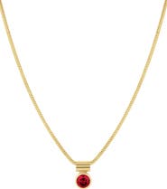 Set & Stones Ellie Birthstone Necklace