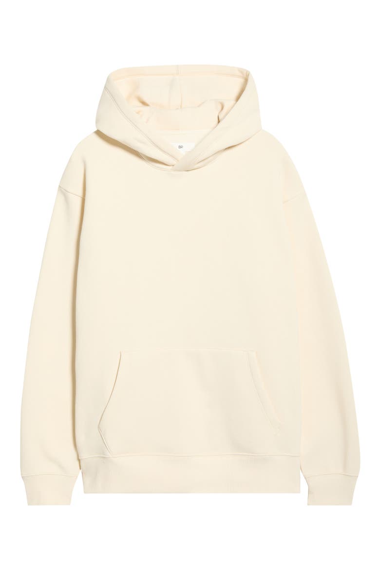 Fleece Hoodie, Alternate, color, IVORY CREAM