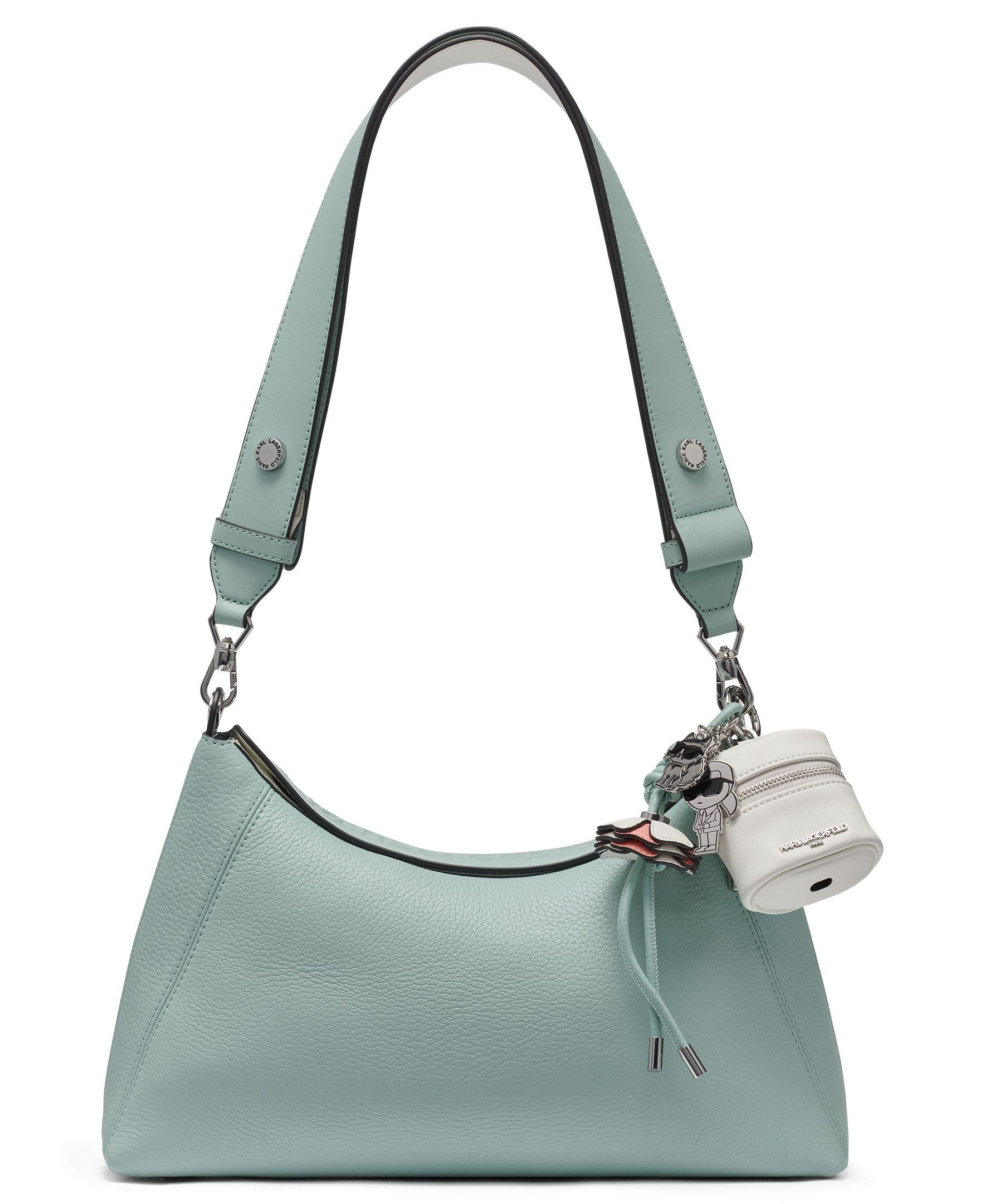 KARL LAGERFELD PARIS Nikole Shoulder, Main, color, Fresh Mint